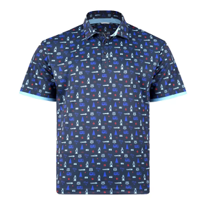 Men's Swannies Adventure Polo Large Graphite