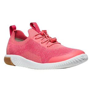 Kids' KEEN KNX Knit Lace Shoes sneakers-athletic-shoes Big 7 Regular Dubarry/Star White