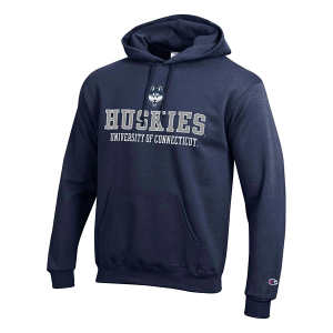 Connecticut Huskies Champion Hoodie 3XLarge Blue