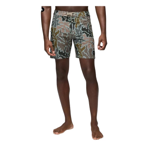 Men's prAna Fenton Swim Boardshorts 36 Saltwater Boogie Bloom