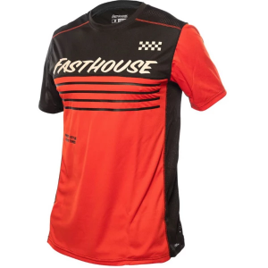 Men's FASTHOUSE Classic Mercury SS Jersey Cycling Shirt Medium Black/Red