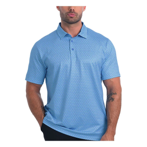 Men's Antigua Star Polo Medium Provence Multi