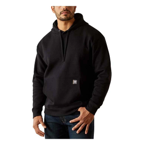 Men's Ariat Rebar Workman Bare Knuckle Hoodie Large Black