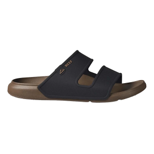 Men's Reef Oasis Double Up Slide Sandals 10 Fossil/Black