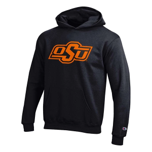 Oklahoma State Cowboys Champion Kids Hoodie Medium Black
