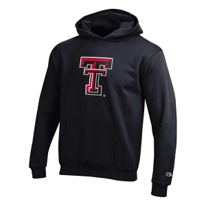 Texas Tech Red Raiders Champion Kids Hoodie Medium Black