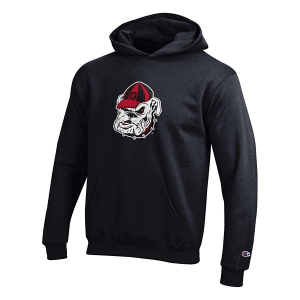 Georgia Bulldogs Champion Kids Hoodie Medium Black
