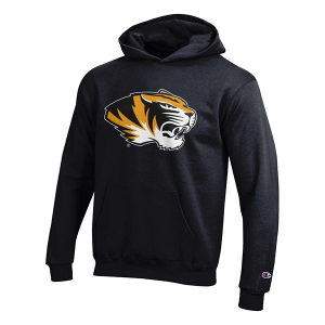 Missouri Tigers Champion Kids Hoodie Medium Black