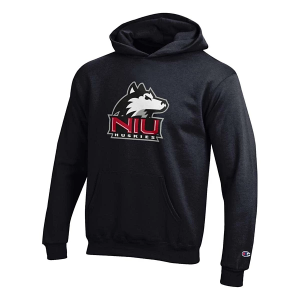 Northern Illinois Huskies Champion Kids Hoodie Medium Black