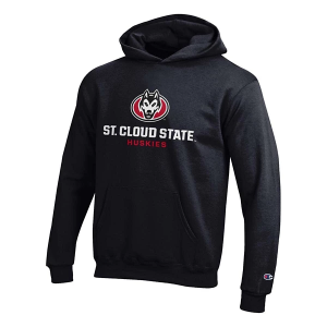 St. Cloud State Huskies Champion Kids Hoodie Medium Black