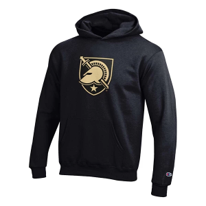 Army Black Knights Champion Kids Hoodie Medium Black