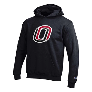 Omaha Mavericks Champion Kids Hoodie Medium Black