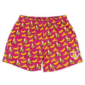 Boys' Baseball Lifestyle Baseball Lifestyles Banana Lounge Shorts Youth Large Pink