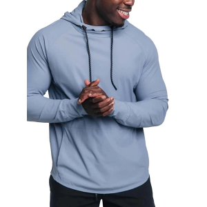 Men's Lift Threadz Long Sleeve Shirt Medium Storm Blue