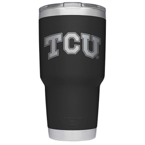YETI TCU Horned Frogs 30oz. Rambler Tumbler
