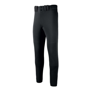 Boys' Mizuno Premier Players Baseball Pants Youth Medium Black