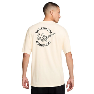 Men's Nike M90 Gym Cult T-Shirt Small Pale Ivory