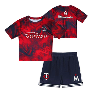 Genuine Stuff Toddler Minnesota Twins Pinch Tee & Short Set