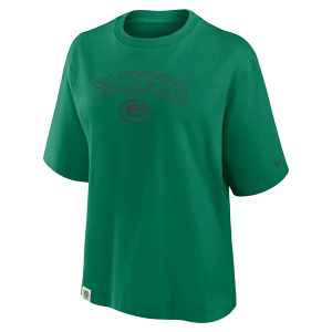 Women's Green Bay Packers Nike Glory Boxy T-Shirt Large Green
