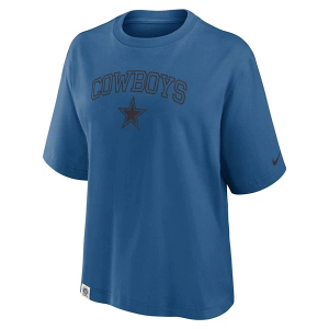 Women's Dallas Cowboys Nike Glory Boxy T-Shirt XLarge Royal