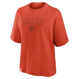 Women's Chicago Bears Nike Glory Boxy T-Shirt 2XLarge Orange