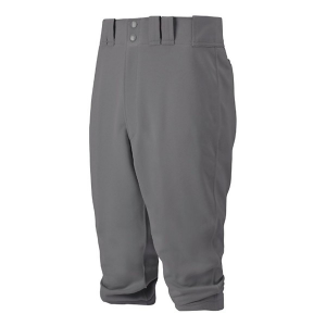 Boys' Mizuno Premier Short Baseball Pants Youth Large Dark Charcoal