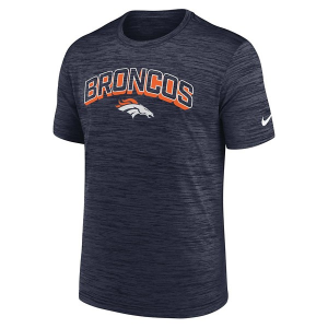 Denver Broncos Nike 2025 Velocity Arch T-Shirt 2XLarge Navy