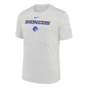 Boise State Broncos Nike Sideline Velocity T-Shirt 2XLarge Photon