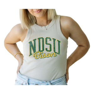Gameday Social Women's North Dakota State Bison Epps Ribbed Tank