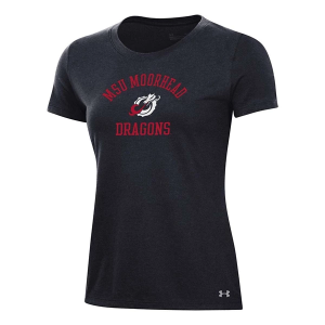 Under Armour Women's Minnesota State Dragons Arched Logo Performance Cotton T-Shirt