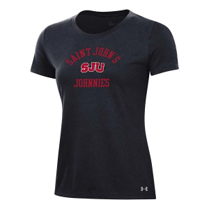 Under Armour Women's St. John's Johnnies Arched Logo Performance Cotton T-Shirt