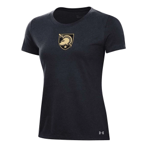 Under Armour Women's Army Black Knights Logo Performance Cotton T-Shirt