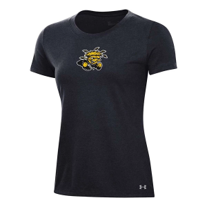 Under Armour Women's Wichita State Shockers Logo Performance Cotton T-Shirt
