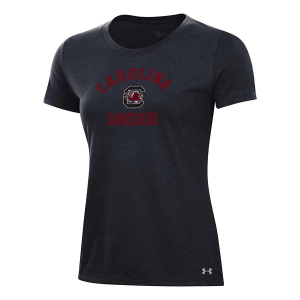 Under Armour Women's South Carolina Gamecocks Logo Performance Cotton T-Shirt