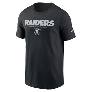 Las Vegas Raiders Nike 2025 Sideline Team Issued T-Shirt 3XLarge Black