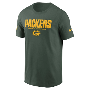 Green Bay Packers Nike 2025 Sideline Team Issued T-Shirt Medium Fir
