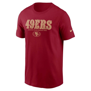 San Francisco 49ers Nike 2025 Sideline Team Issued T-Shirt Medium Red