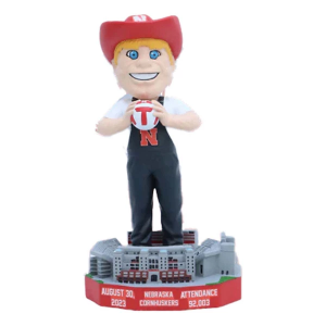 National Bobblehead Hall of Fame Nebraska Cornhuskers Herbie World Record Volleyball Attendance Bobblehead