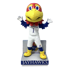 National Bobblehead Hall of Fame Kansas Jayhawks Big Jay Basketball Bobblehead