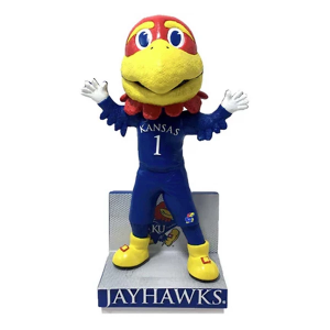 National Bobblehead Hall of Fame Kansas Jayhawks Big Jay Basketball Bobblehead