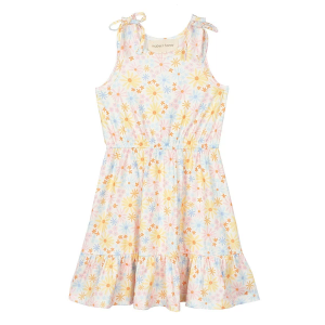 Girls' Mabel + Honey Stella Dress 4Y Orange Ditzy