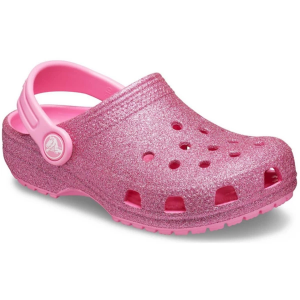 Girls' Crocs Classic Casual Clogs Regular 7T Pink Glitter