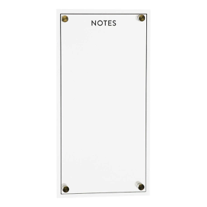 Melrose International Acrylic Dry Erase Notes Board 13"H