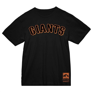 San Francisco Giants Wordmark 2 T-Shirt Large Black