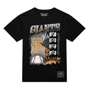 San Francisco Giants Overspray T-Shirt XLarge Black