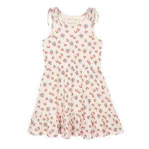 Girls' Mabel + Honey Strawberry Dress 3T Pink
