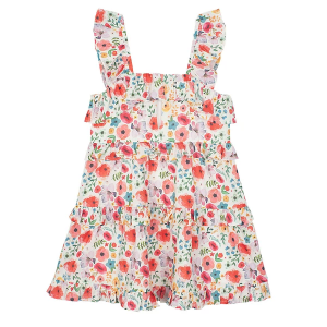Girls' Mabel + Honey Dancing Petals Dress 3T Multi
