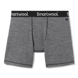 Men's Smartwool Active Merino Boxer Briefs Underwear Small Midnight/Grey