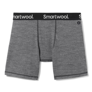 Men's Smartwool Active Merino Boxer Briefs Underwear Medium Midnight/Grey