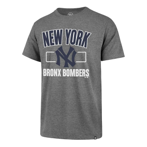 New York Yankees Cityside T-Shirt Small Grey Heather